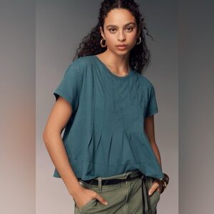 NWT Pilcro Pleated Swing shirt from Anthropologie size XL